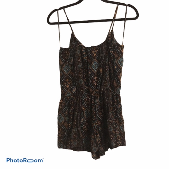 FOREVER 21 BOHO ROMPER - Picture 2 of 4